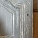 Gray patina woodwork door