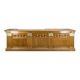Grand bar comptoir époque Art Déco en chêne massif