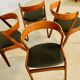 Danish vintage dining chairs by Kai Kristiansen for Schou Andersens MøbelFabrik