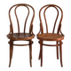 Antique bentwood Thonet chairs – Central Europe, circa 1930 #9 – Set of 2 pieces