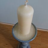 Candle holder vase signed Jean Claude Courjault