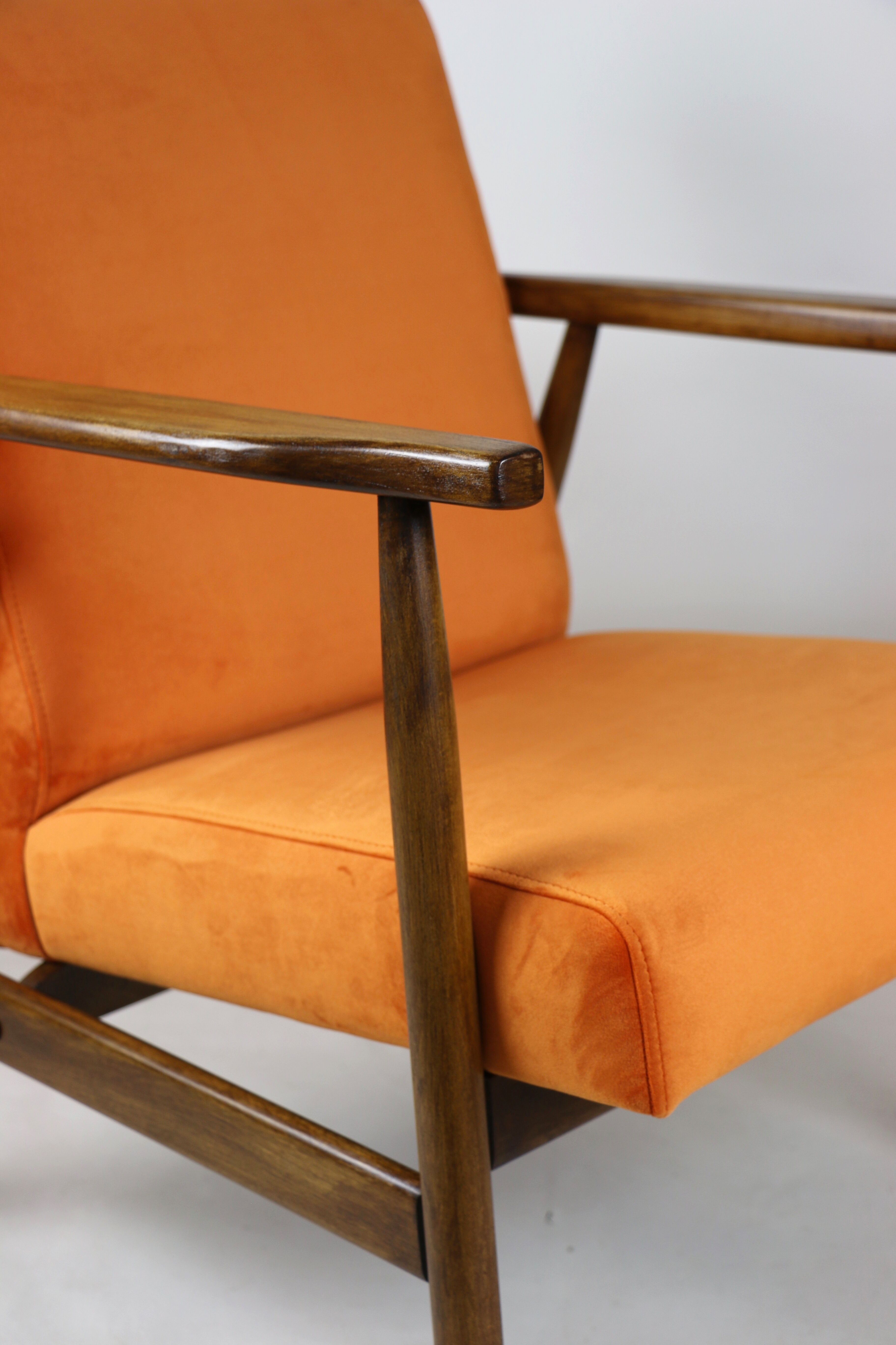 Vintage Orange Easy Chair, 1970s,