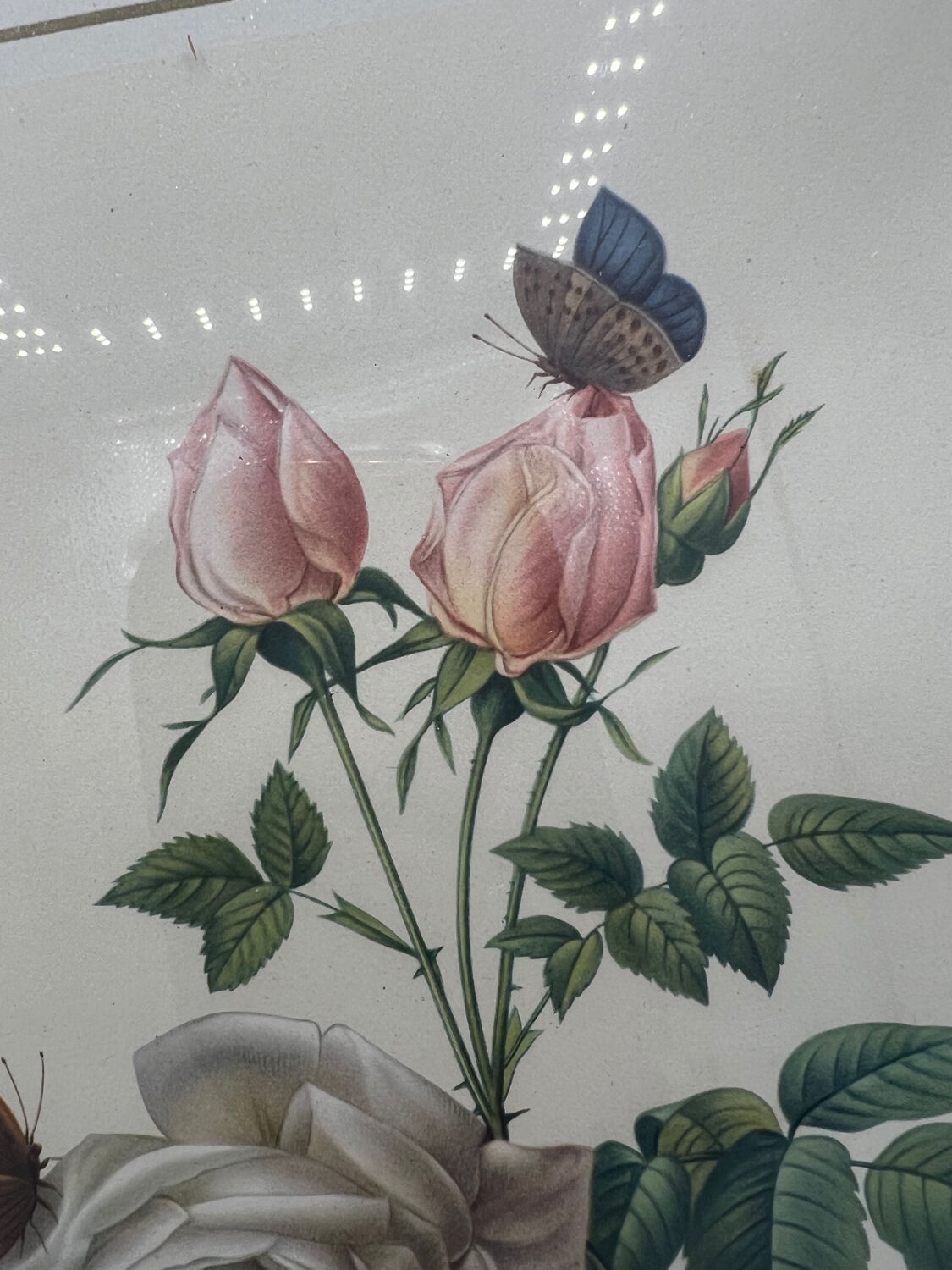 Vintage lithography frame