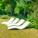 Charles Zublena fiber sun loungers