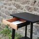 Table de chevet style scandinave