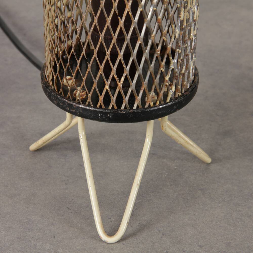 Small vintage metal lamp, 1950