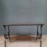 Coffee table  fossilifere top