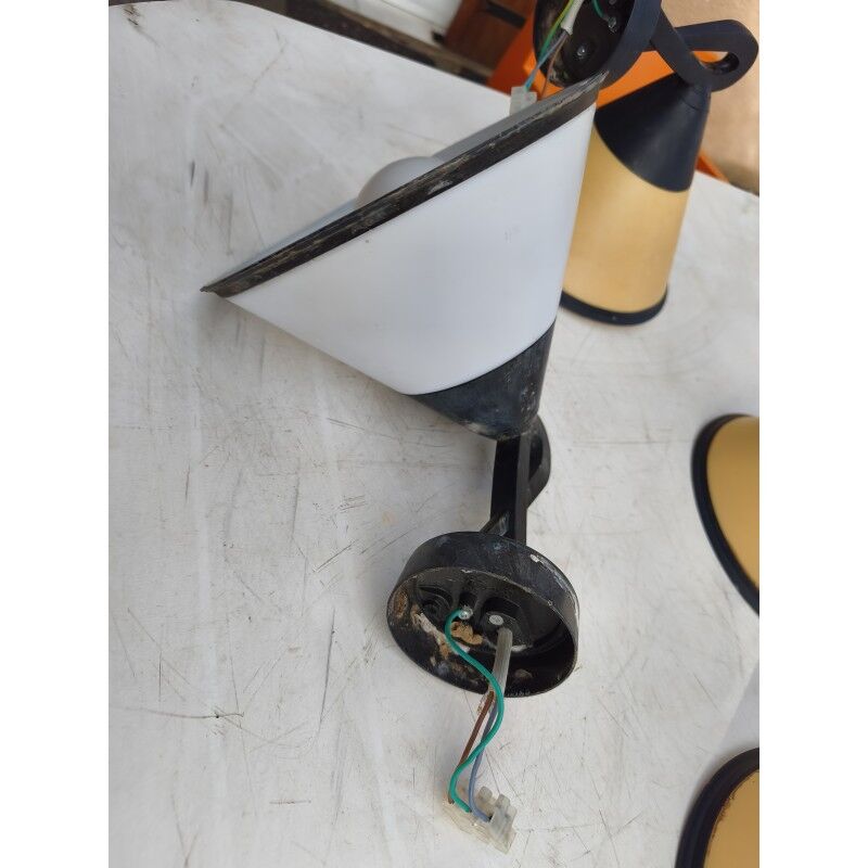4 vintage wall lights
