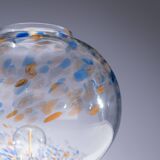 Glass table lamp by Olle Alberius for Orrefors Sweden, 1970s