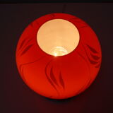 Table lampOsvetlovaci sklo Valasske Mezirici,1970