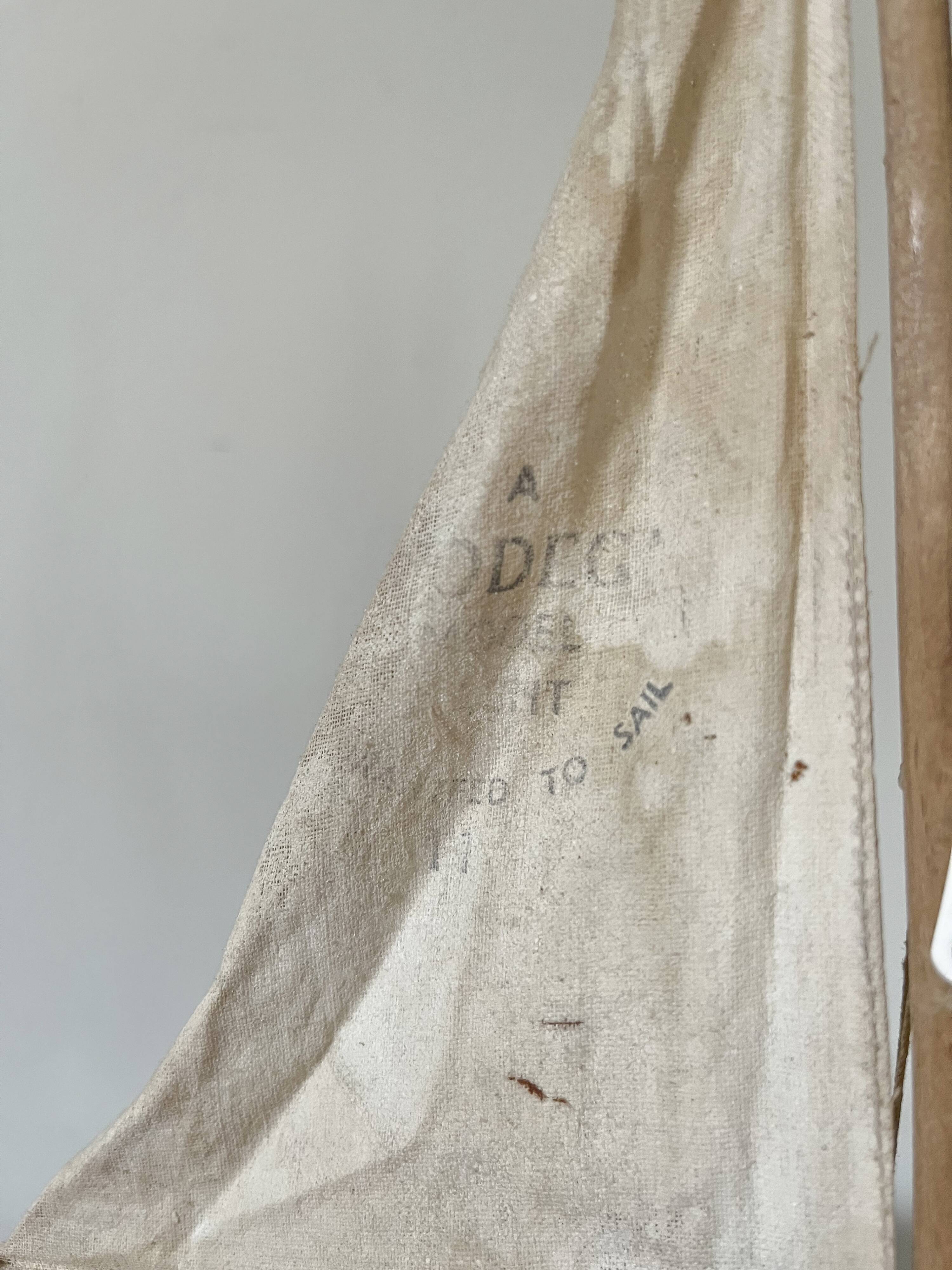 English basin sailboat codeg red, 50s-60s