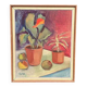Swedish Oil on Panel – “Still Life” by Valbo – Signed – Vintage & Framed