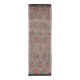 Blue Cream Persian Kilim Runner Rug, 95x313Cm