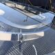Ensemble Euro Steel International Space Age : Table Verre & 4 Chaises