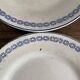 Dessert plates in earthenware from Creil and Montereau Reuil service.