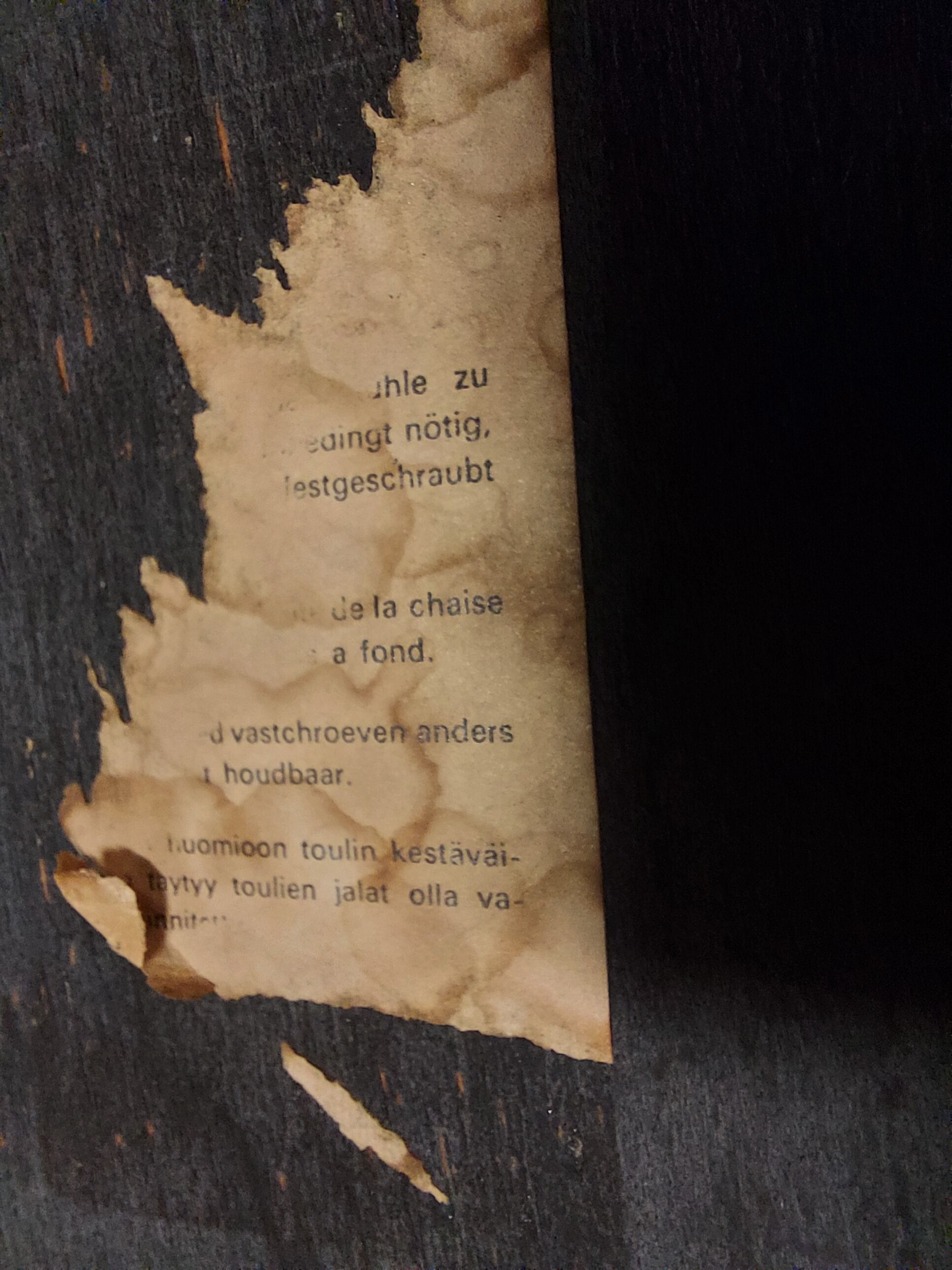 Scandinavian chair Farstrup vintage