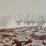 Crystal water glasses