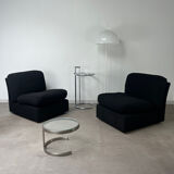 2 Ligne Roset armchairs from the 1970s.