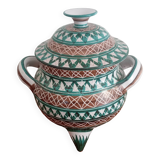 Large Robert Pucault soup tureen. 1950.