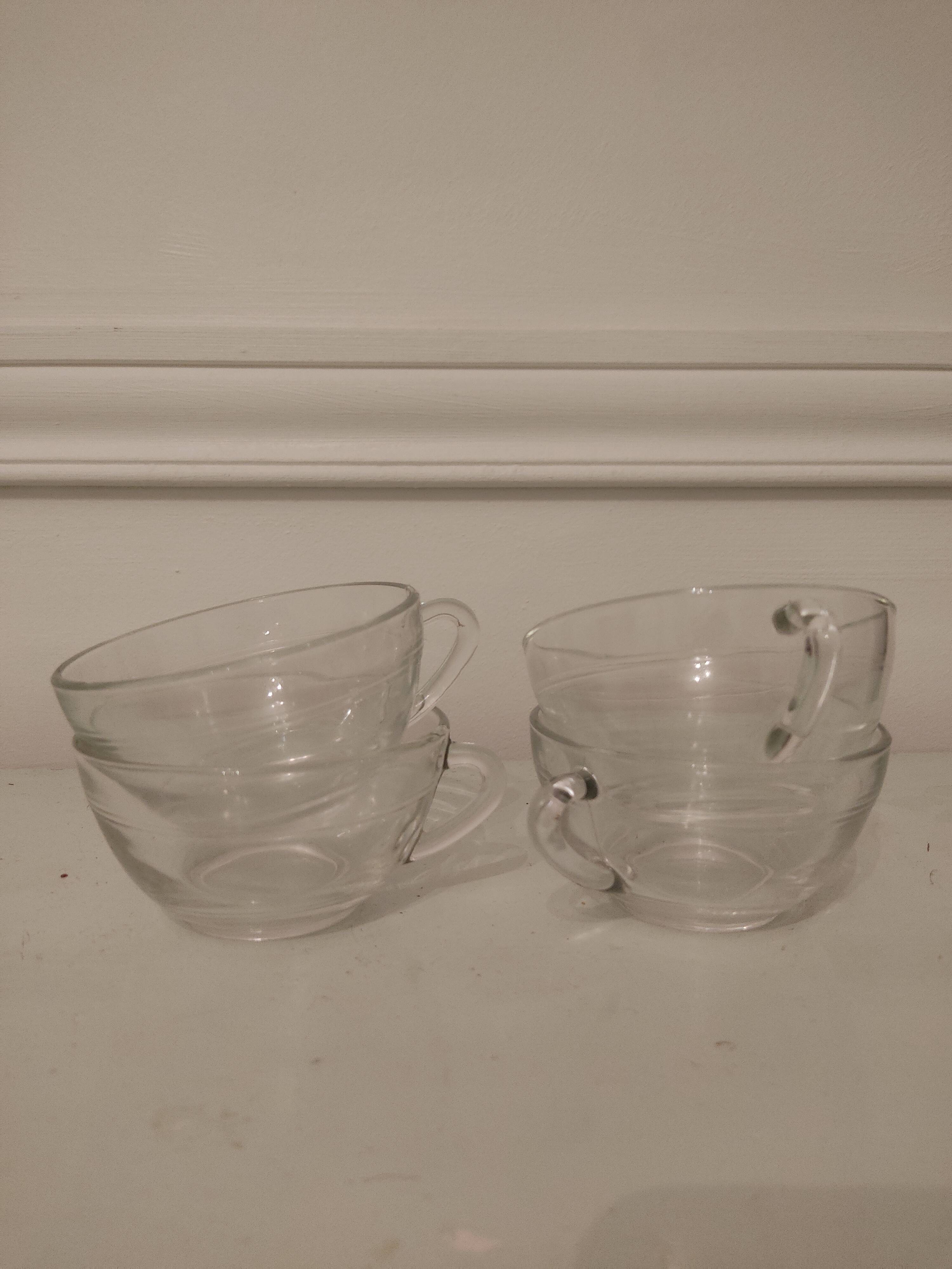 Duralex glass coffee cup 50s