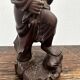 Carved wooden sculpture "Chinese peasant", early 20th century.