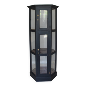 Vitrine hexagonale ancienne - 180