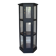 Antique black hexagonal display cabinet – 180 cm