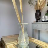 Chic countryside style vase with woven patterns