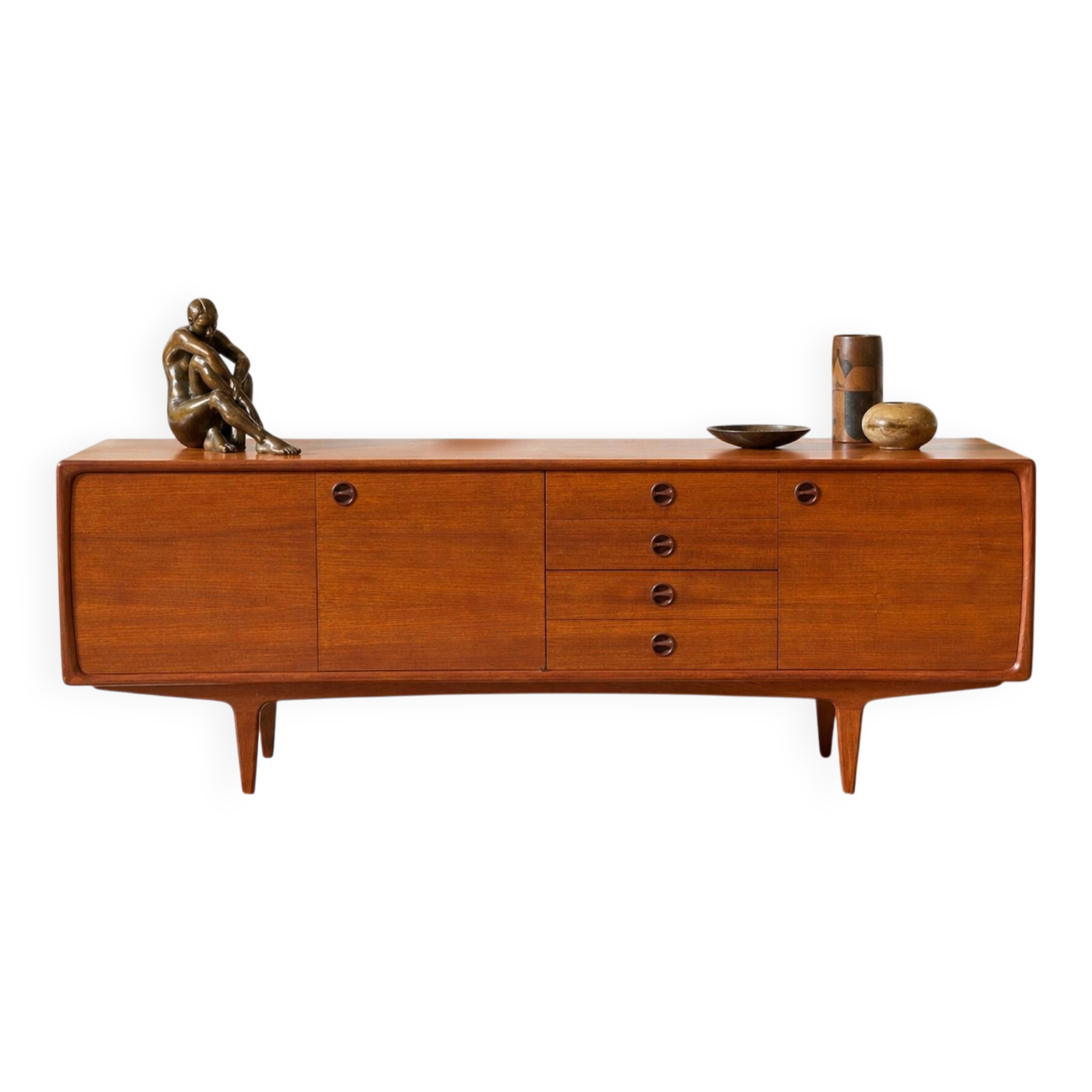 Vintage Scandinavian teak enfilade – 1960s/70s