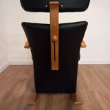 Fauteuil Stokke - chaise à bascule (balance) - années 1980, Norvège