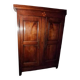 18th-century Malouine wardrobe, in walnut.