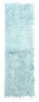 2x7 Light Green & Soft Kilim Runner Rug, 72x230Cm