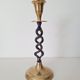 Brass candlestick