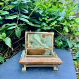 Onyx catchall box from the 1960s, vintage Italy.