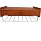 Scandinavian wall shelf with drawer