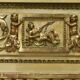 Piedmontese trumeau carved and gilded wood late 18th century