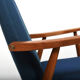 Fauteuil GE-260 en chêne par Hans J. Wegner années 1950