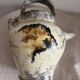 Vintage French Studio Ceramic Pitcher by Ghila – Lascaux Cave Art Styl