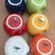 Set of 6 large mugs Pradel France – retro pop / Space Age design – mu