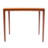 Side table with ceramics, Denmark, 1960s. After renovation.
