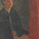 Tableau femme assise