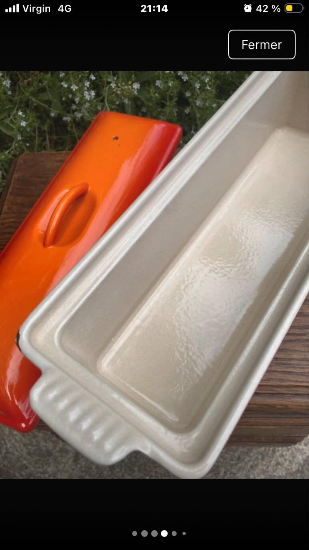 Terrines / cake moulds Le Creuset volcanic colour