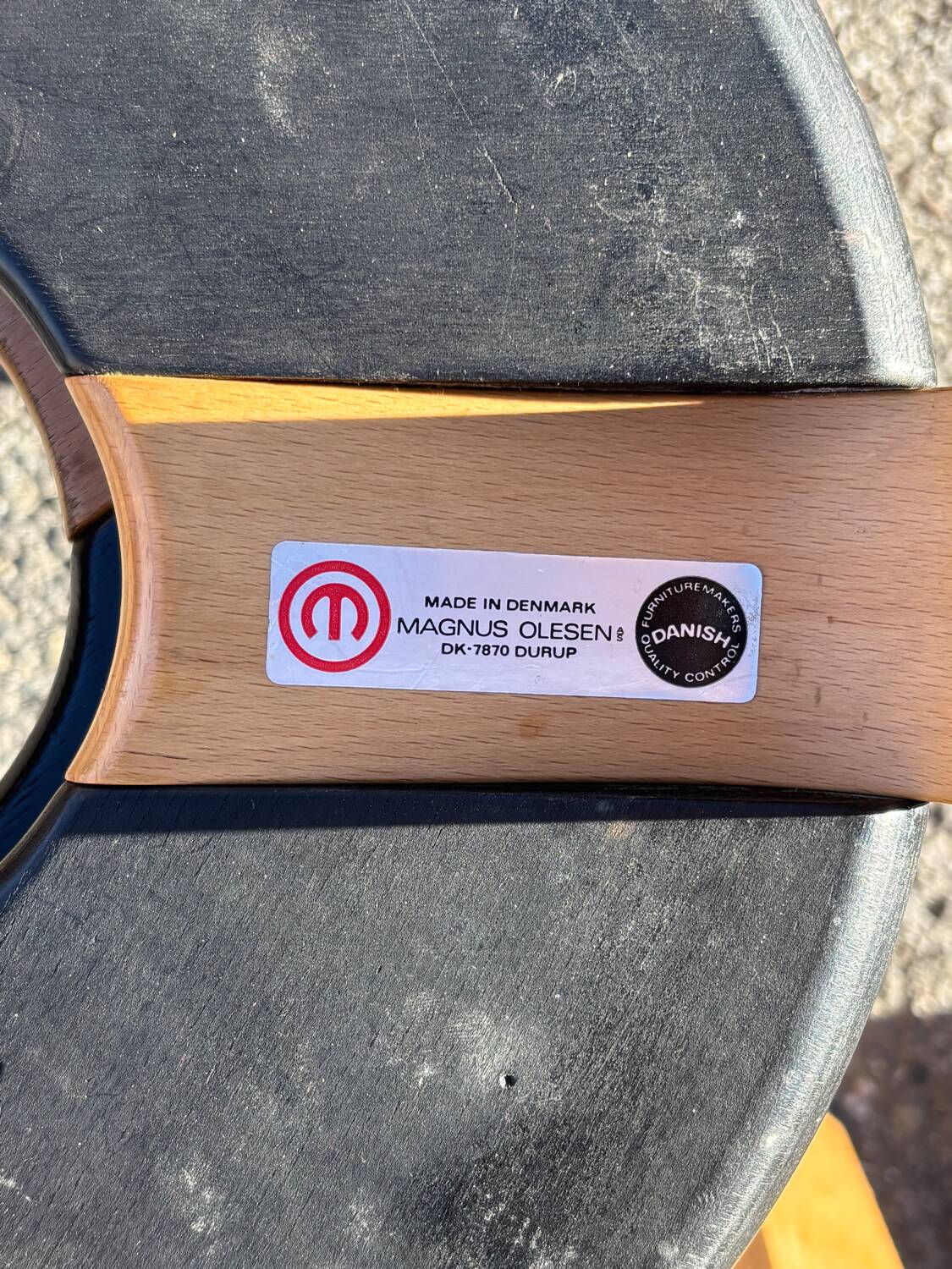 Set of Scandinavian stools TIGESEN SORENSEN