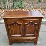 Buffet Louis XIV en bois massif haut du 19ème