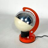 Space age Italian metal and plastic table lamp from 60s