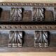 Pair of Woodwork Pediments Ornamentation 19th Century