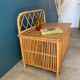 Vintage rattan box