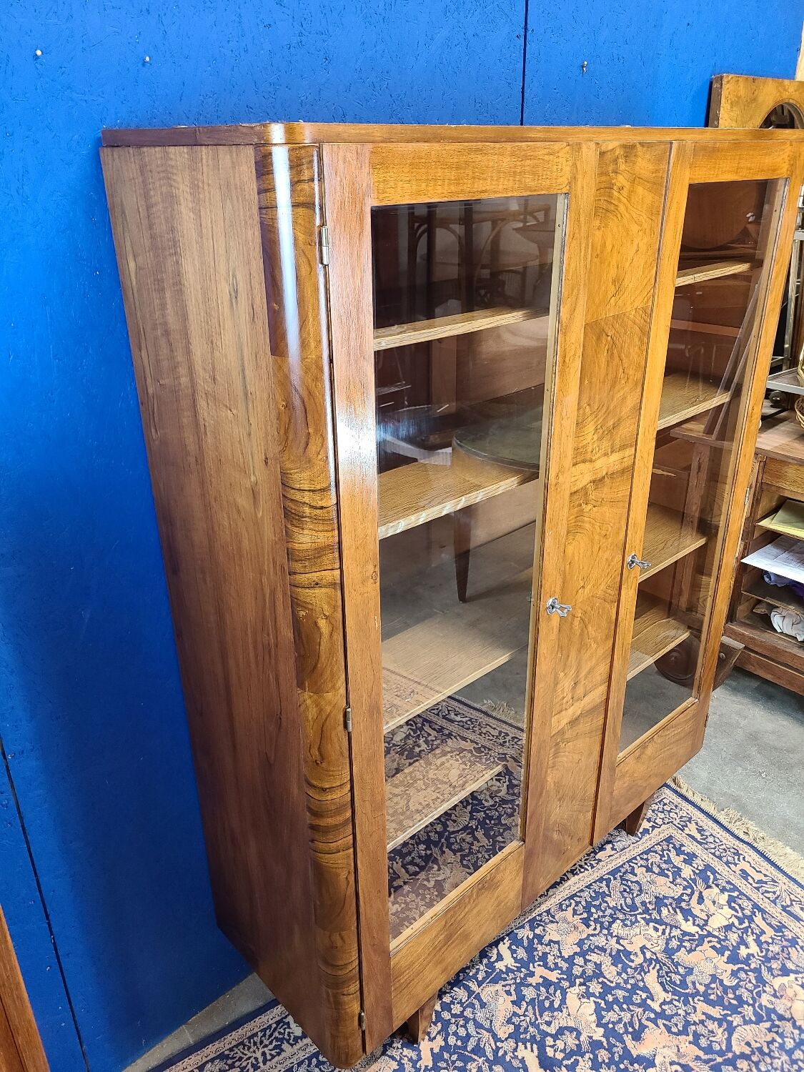 Art deco display case circa 1930