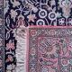 Handmade silk cashmere rug 155x92cm