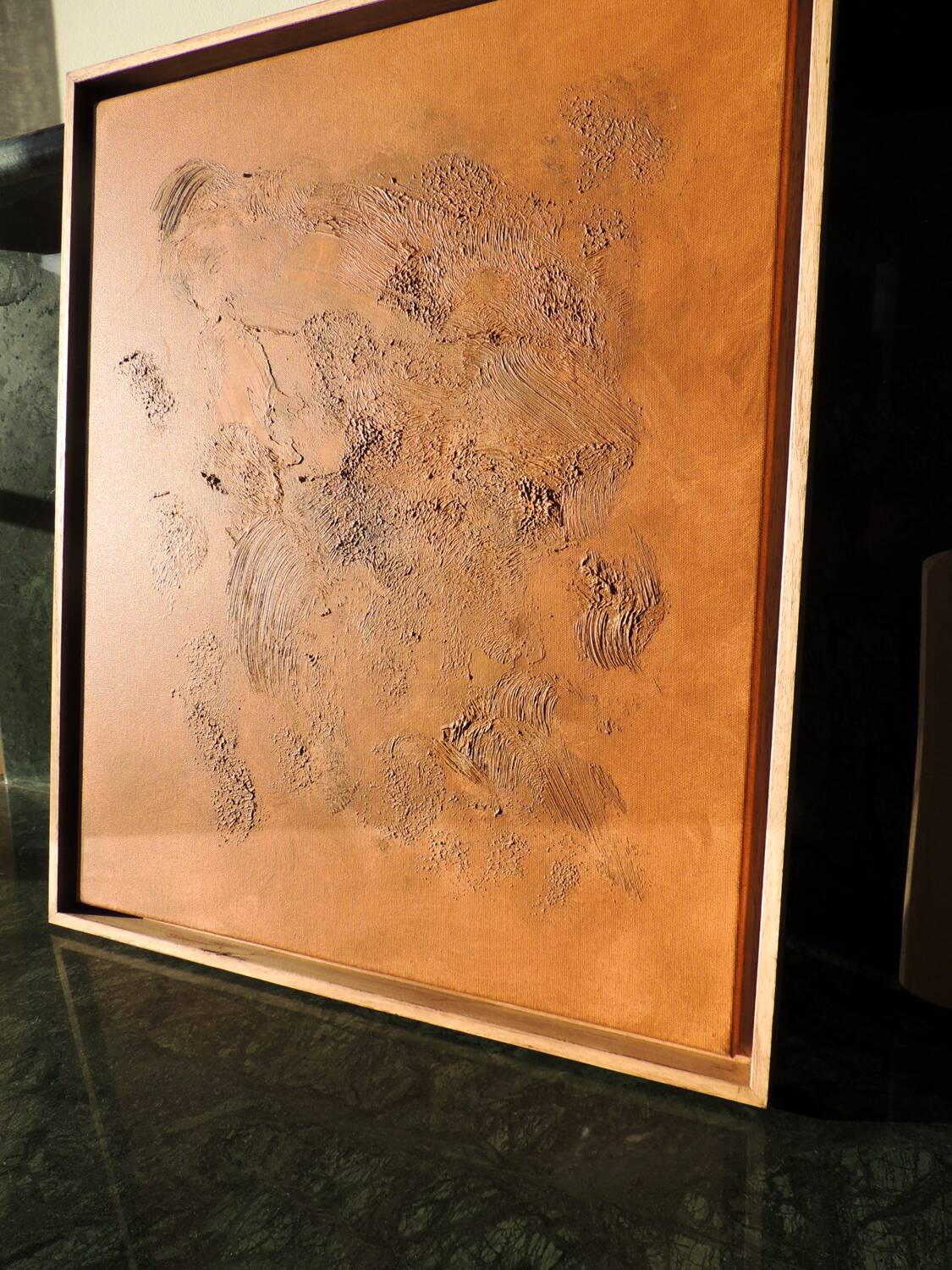 Ochre relief painting